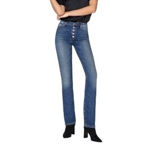 Black Orchid Gigi Little Boy Blue Button Fly Jeans Size 27
